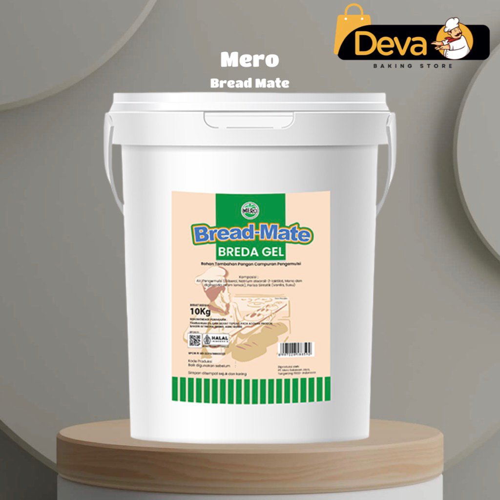 

Mero Bread Mate Breda Gel Softener - Pelembut Roti