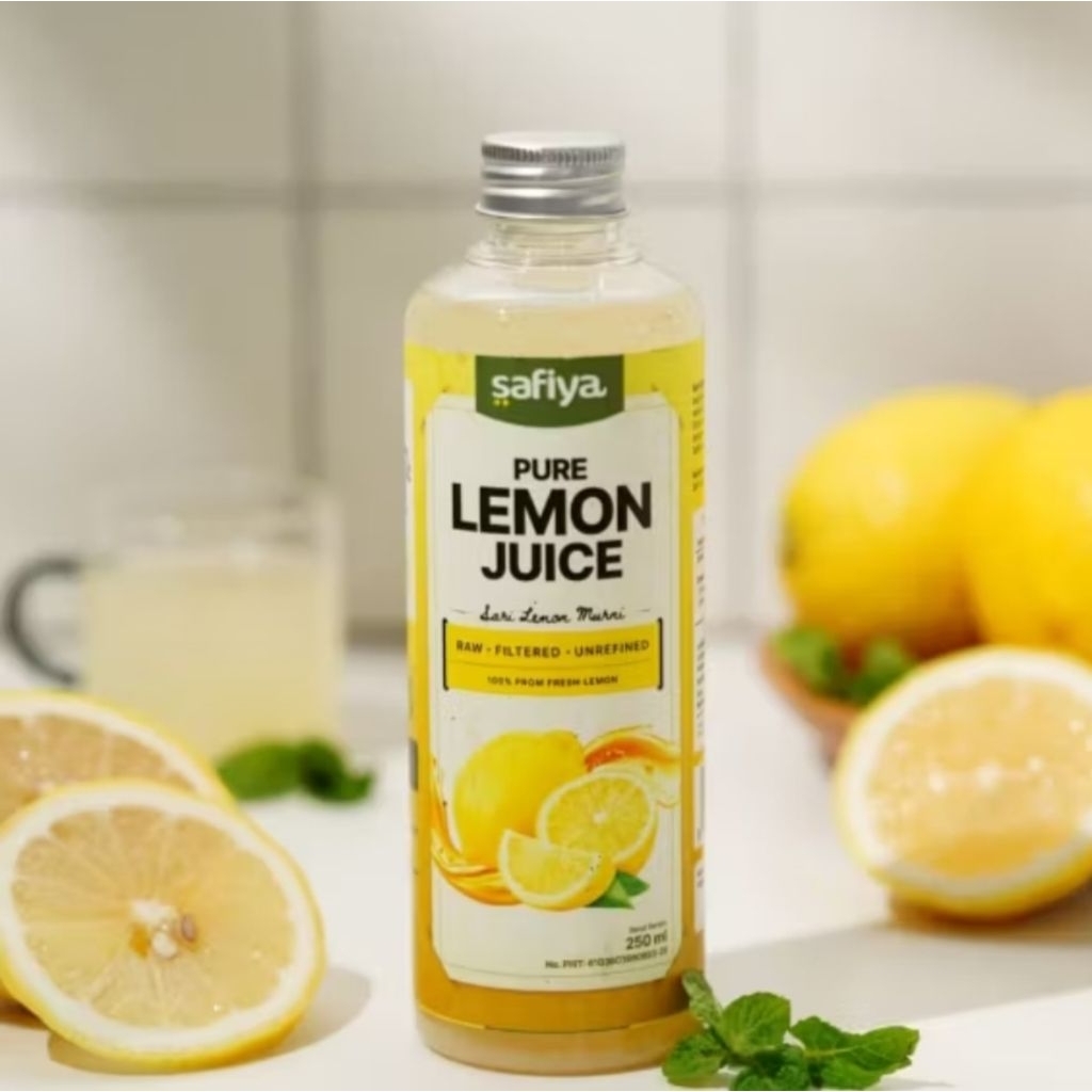 

Safiya Sari Lemon Pure Lemon Juice Fresh 250ml