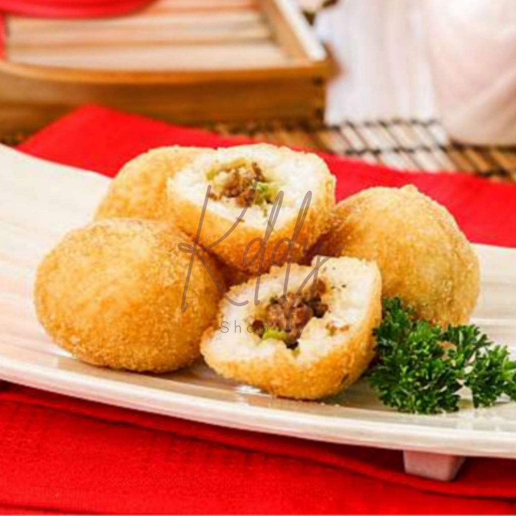 

FROZEN Kroket Ayam HOMEMADE - HALAL / Kroket (1 pak isi 8 pcs)