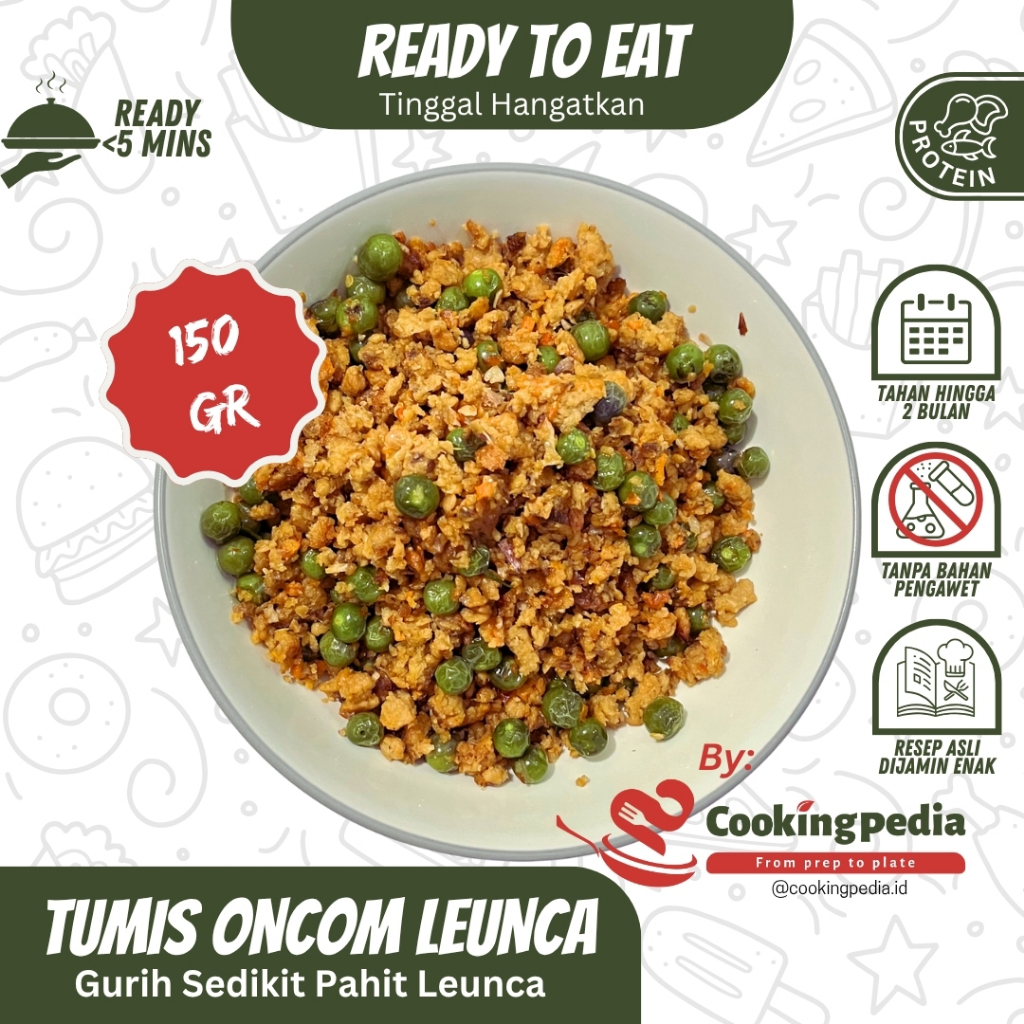 

[Cookingpedia] Tumis Oncom Leunca I Lauk Rumahan I Lauk Bekal Anak I Higienis I Homemade I Ready to Eat