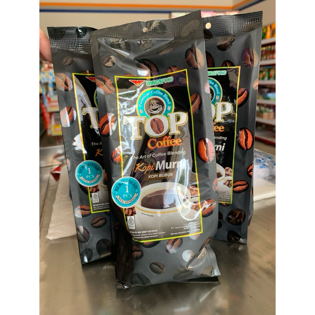 

TOP COFFE MURNI 158g FREE GELAS