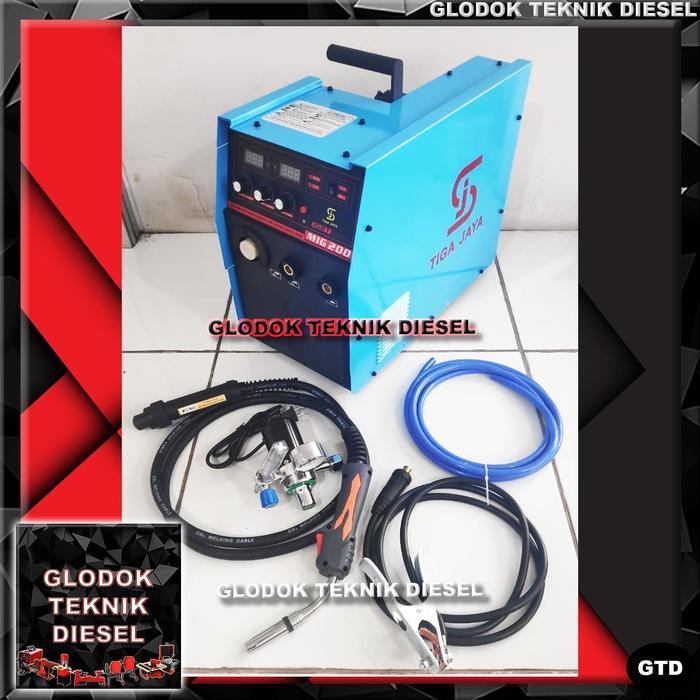 MESIN LAS MIG 200 A CO2 Welding Machine MAG 200A MIG200A Japan TERBAIK