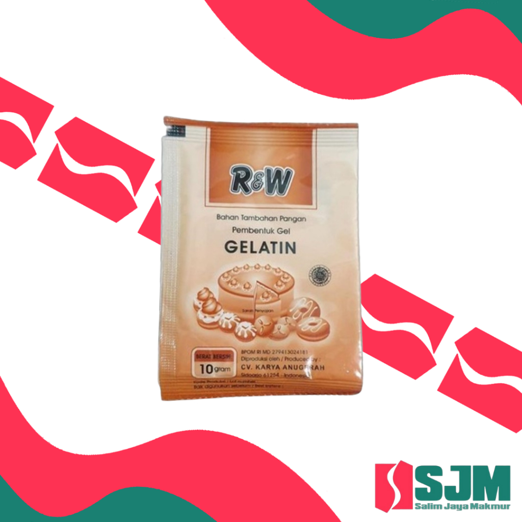 

Rajawali Gelatin Sct 10 Gr – Bahan Kue Serbaguna untuk Baking & Cooking