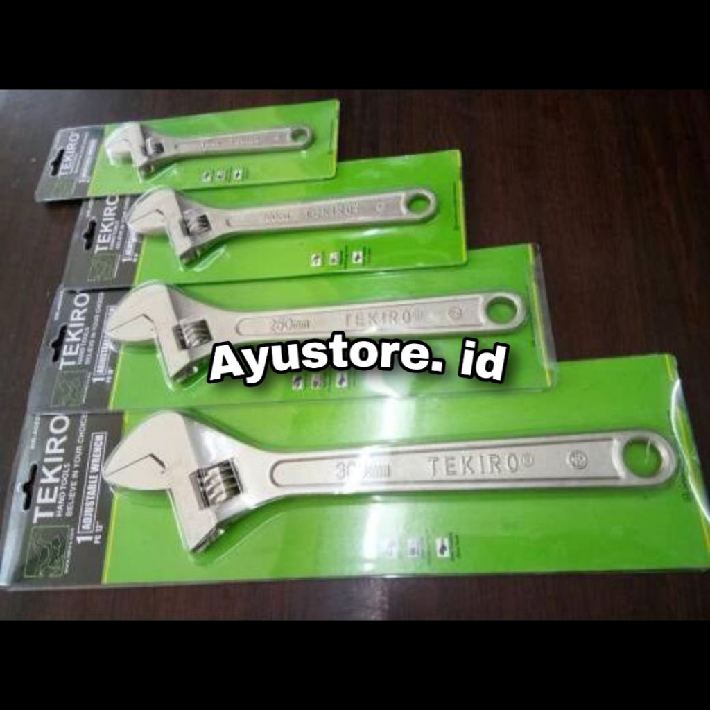 KUNCI INGGRIS SET 4PC TEKIRO - Not Specified