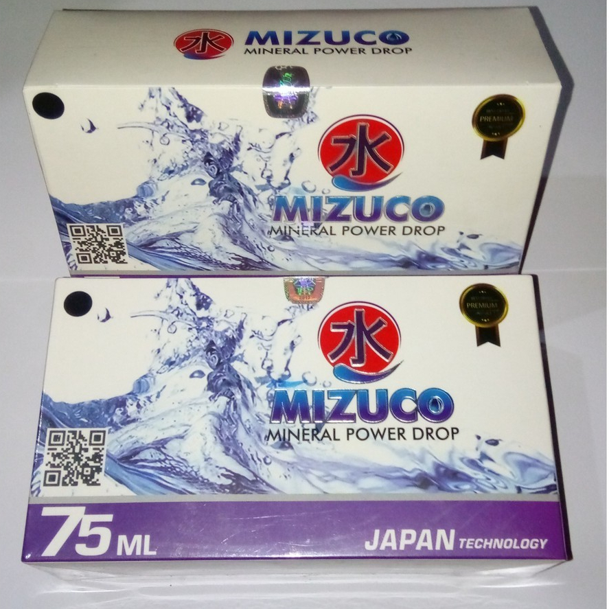 MIZUCO MINERAL POWER DROP 1 BOX ISI 5 BOTOL 15 ML | MIZUCO ALKALI ANTI KANKER | ANTI DIABETES