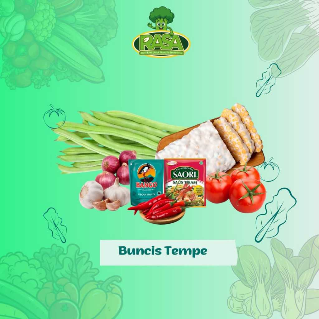 

Tumis Buncis Tempe