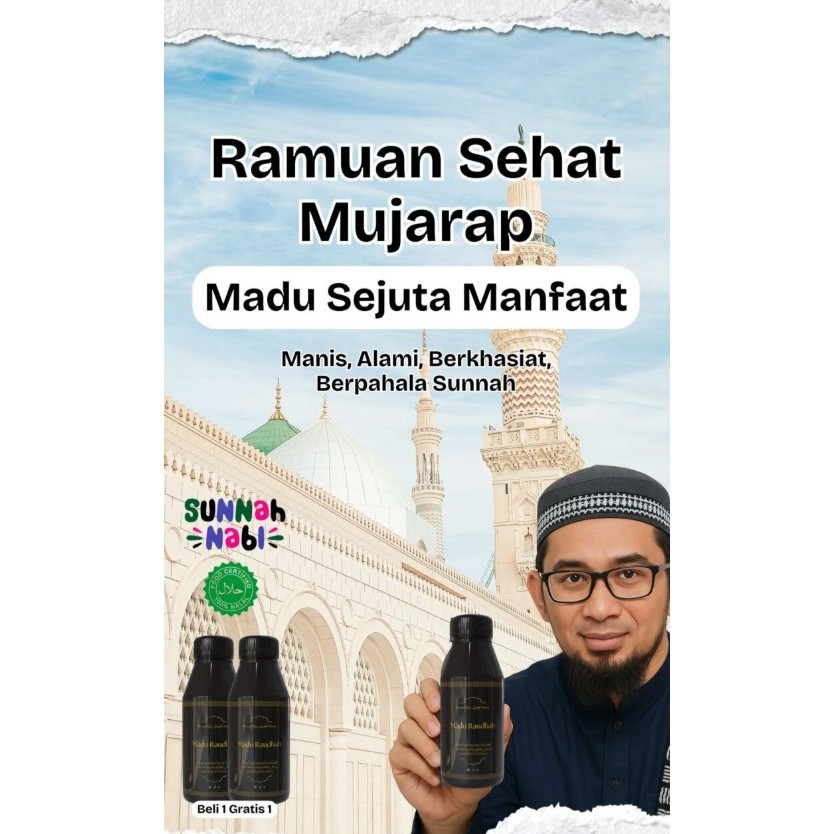 

Madu Raudhah Madu Favorit Rasulullah
