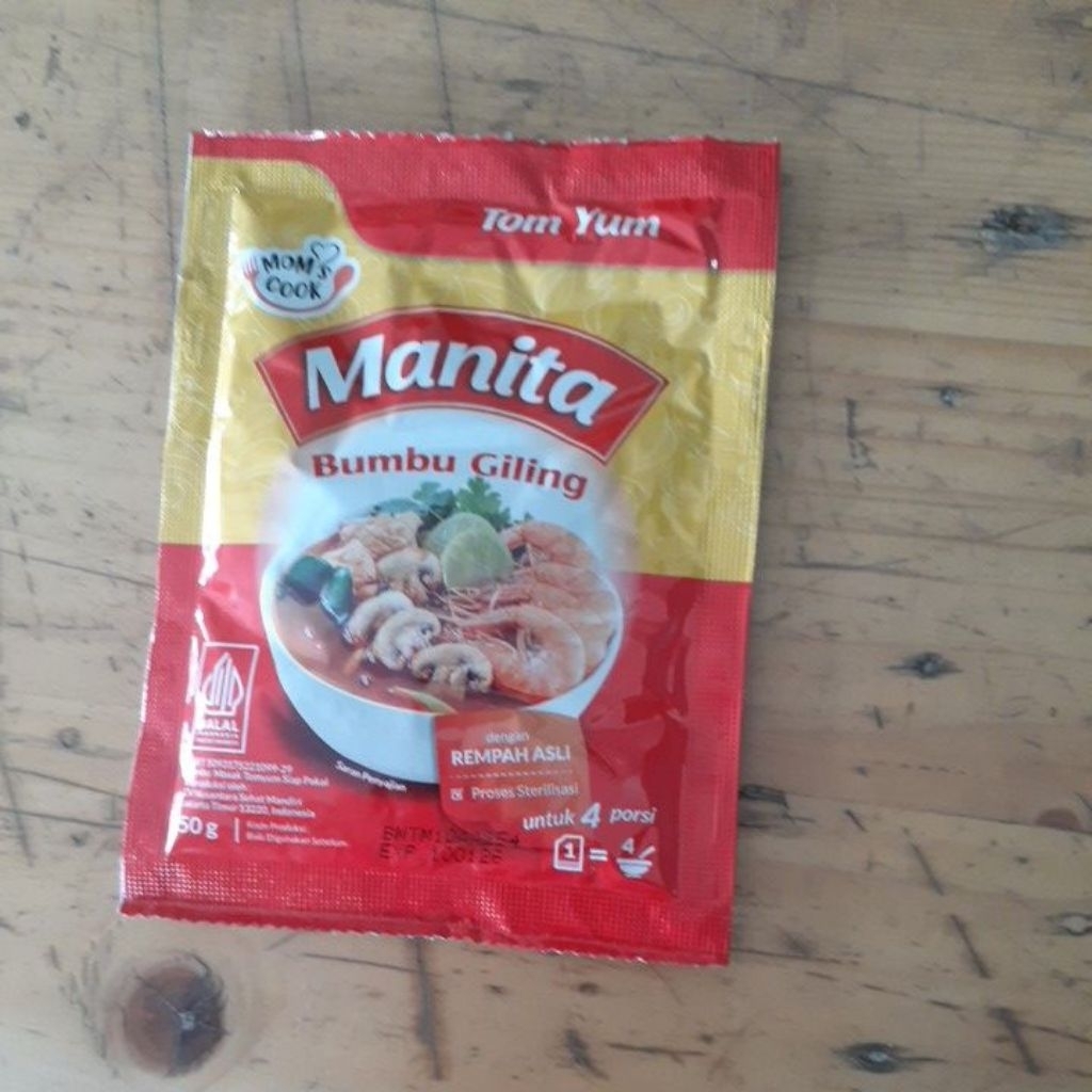 

MANITA BUMBU TOM YUM 50GR
