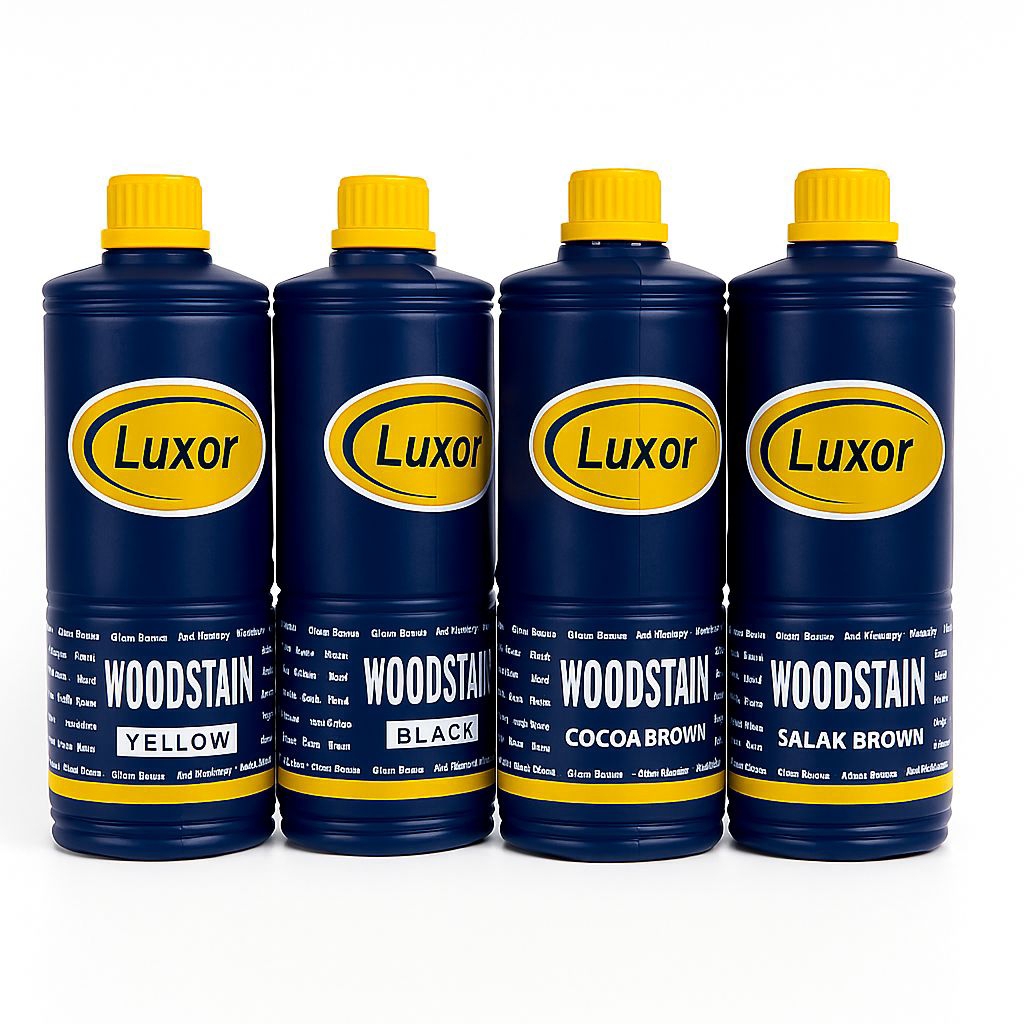 Luxor Woodstain 1 Liter – Pelapis & Pewarna Kayu Tahan Lama