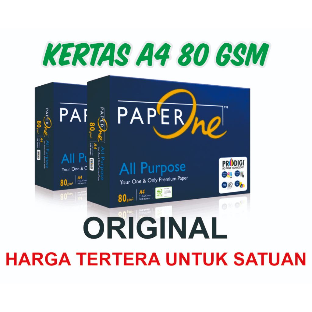 

KERTAS A4 80 GRAM PAPER ONE BEST SELLER