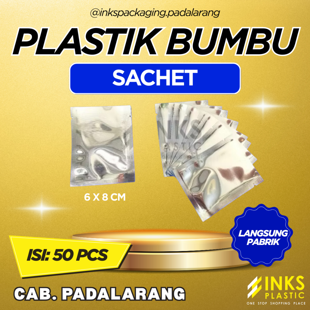 PLASTIK BUMBU BUBUK SACHET