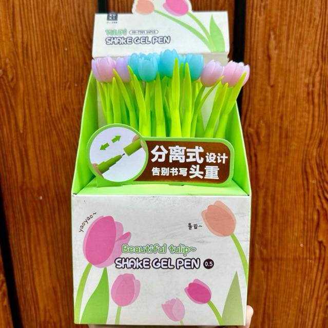 

[COD] Pen Kuki Shake gel Tulip