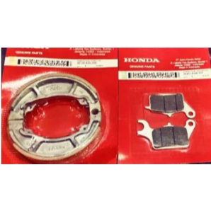 PAKET KAMPAS REM DISPAD DEPAN BELAKANG VARIO BEAT SPACY BEAT FI / Kampas Rem Belakang Beat