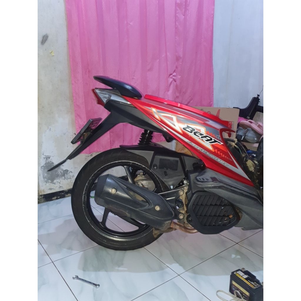 box filter beat deluxe + hugger airblade sudah PNP beat karbu