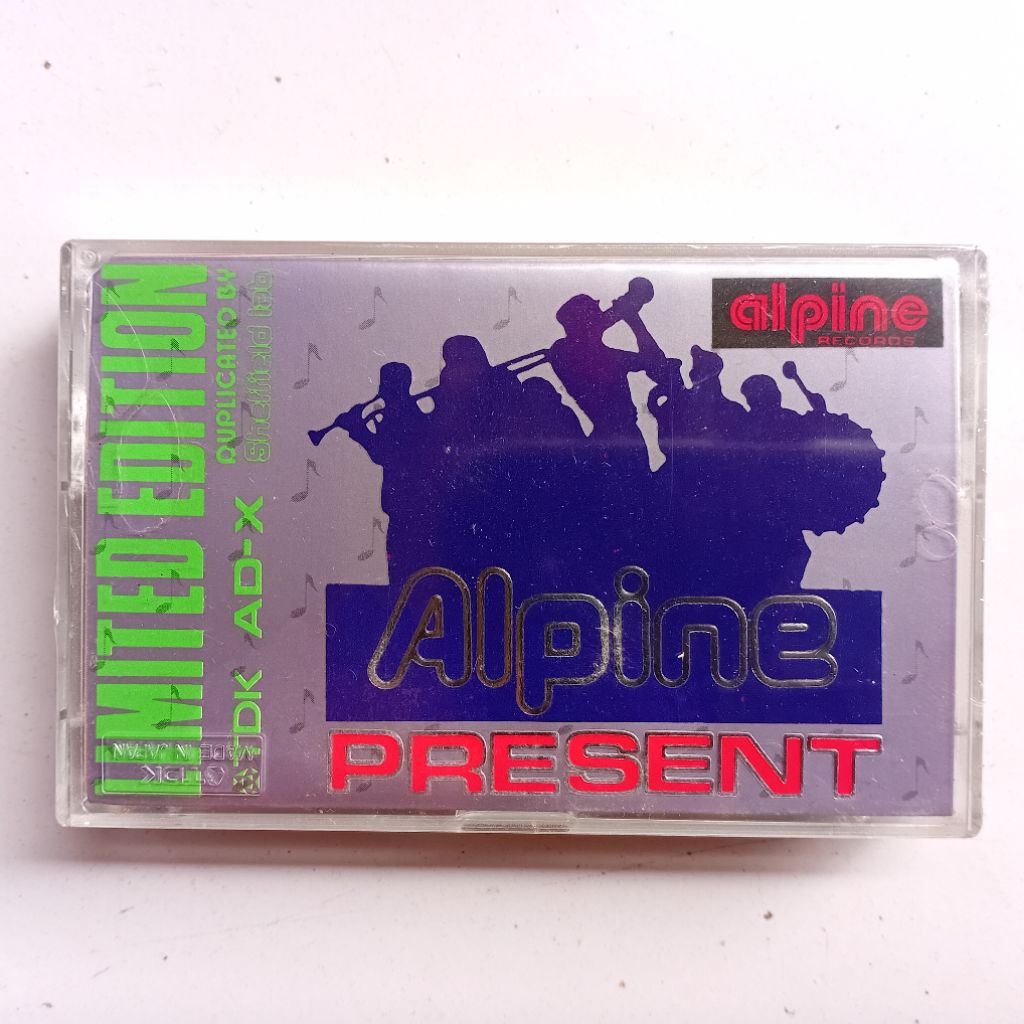 TDK AD-X 60 Alpine Present (Limited Edition #190) Type I (1982) Blank Cassette Tape Made in Japan Se