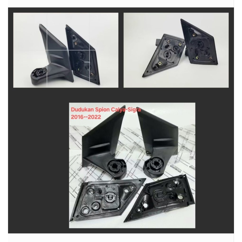 Dudukan Breaket Spion Mobil Calya Sigra 2016 2017 2018 2019 2020 2021 2022 Kanan Kiri [Original]