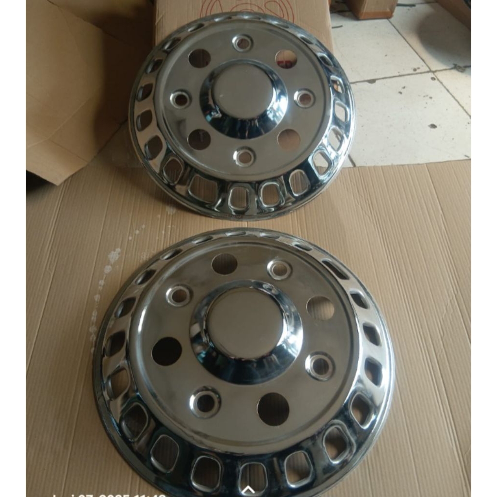 Weldop Truk/Truck Ring 20 Lubang 8 FUSO/HINO 500/GIGA/Nissan Diesel DEPAN Aja (2pcs)