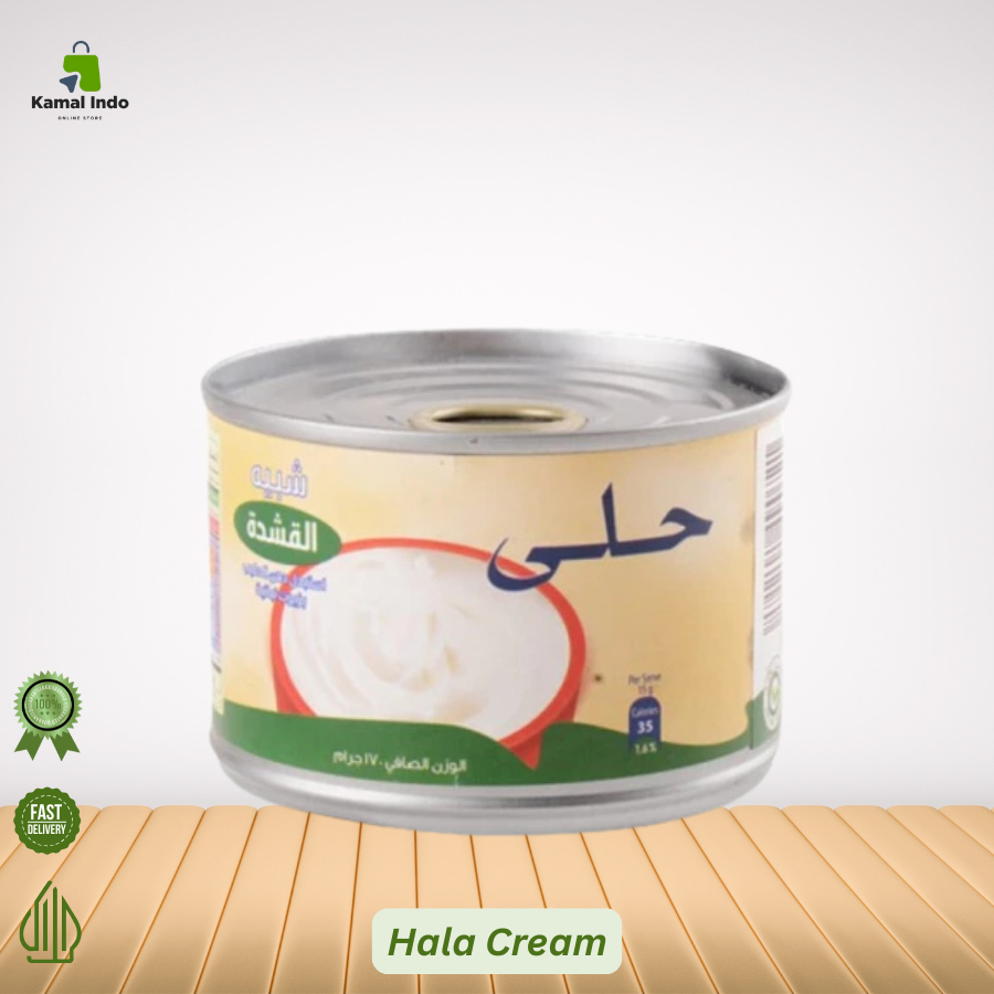

HALA QISTAH CREAM PURE AND NATURAL 170GM From Kamal Indo