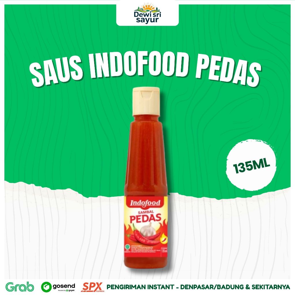 

Saus Indofood Pedas 135ml – Dewi Sri Sayur