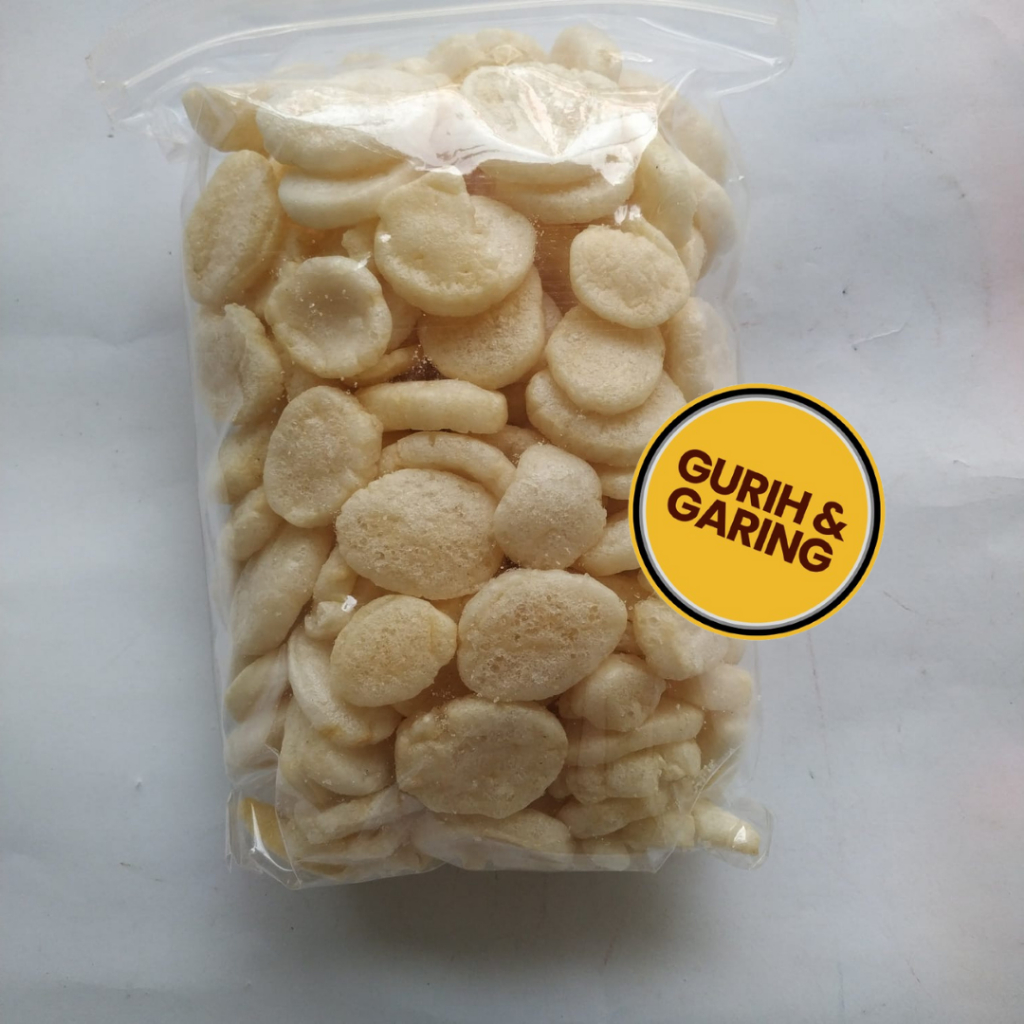 

Kerupuk Kemplang Ikan Asli Khas Palembang Bentuk Koin Mini Kualitas Nomor 3 Berat 110 Gram