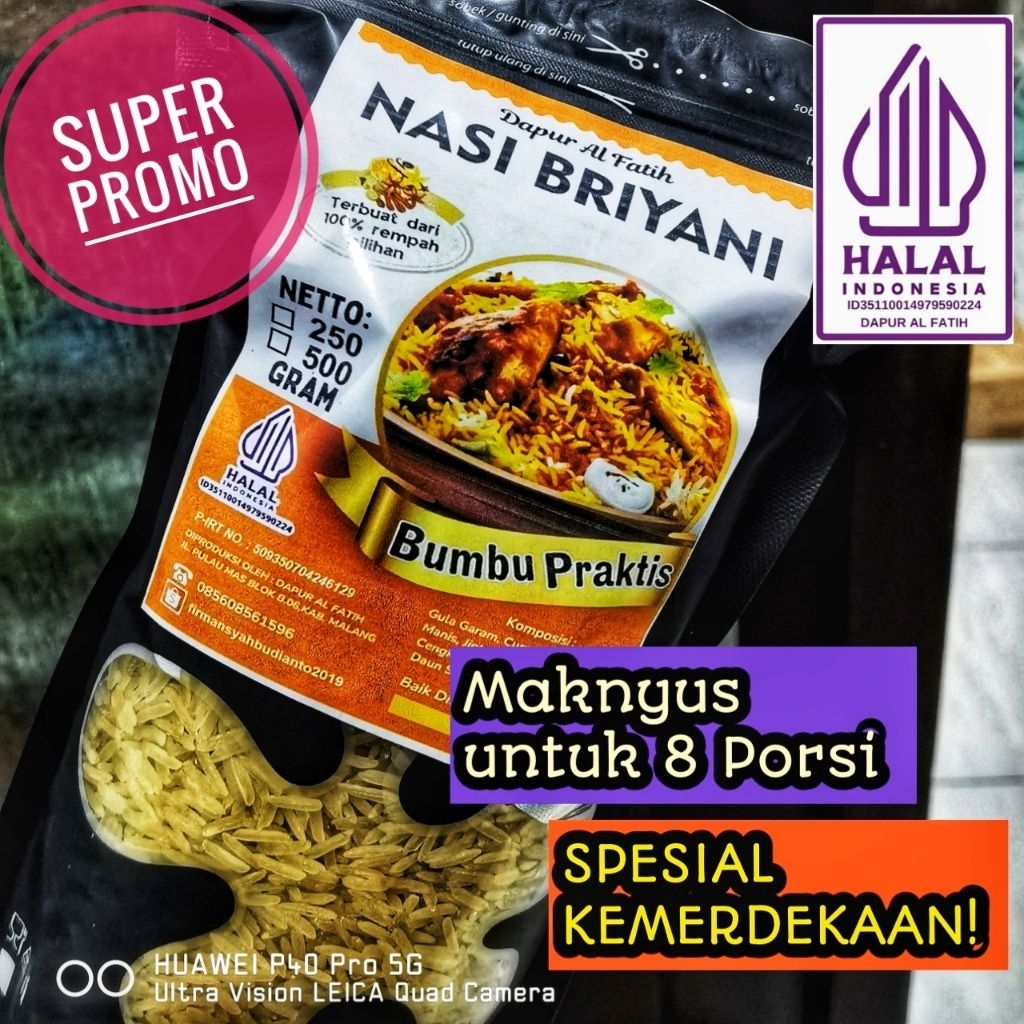 

BASMATI 500gr | NASI ARAB INSTAN BRIYANI, KEBULI, MANDHI, KABSAH