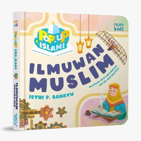 Buku anak Pop-Up Islami Ilmuwan Muslim Boardbook | Buku Cerita Anak