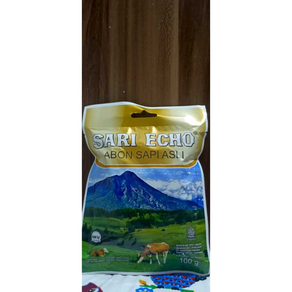 

Sari Echo Abon Sapi Asli 100gr