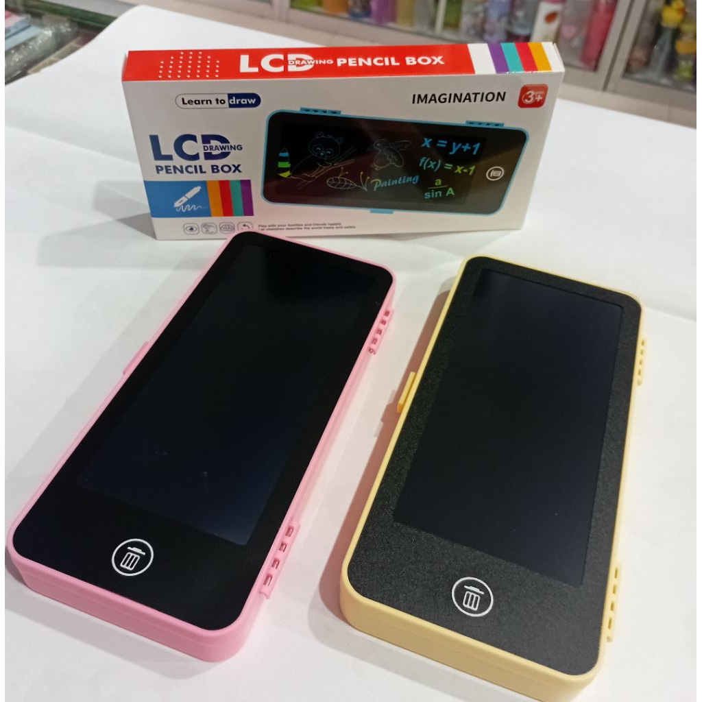 

Tempat Pensil Bentuk Writing TAB BB220 Kotak Pensil Anak Dengan LCD Drawing PAD untuk Belajar Menggambar