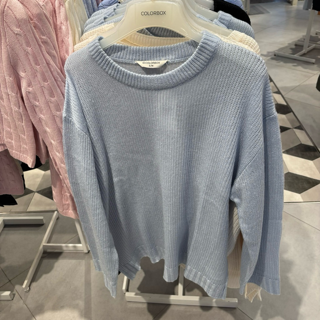 sweater rajut oversized colorbox sale