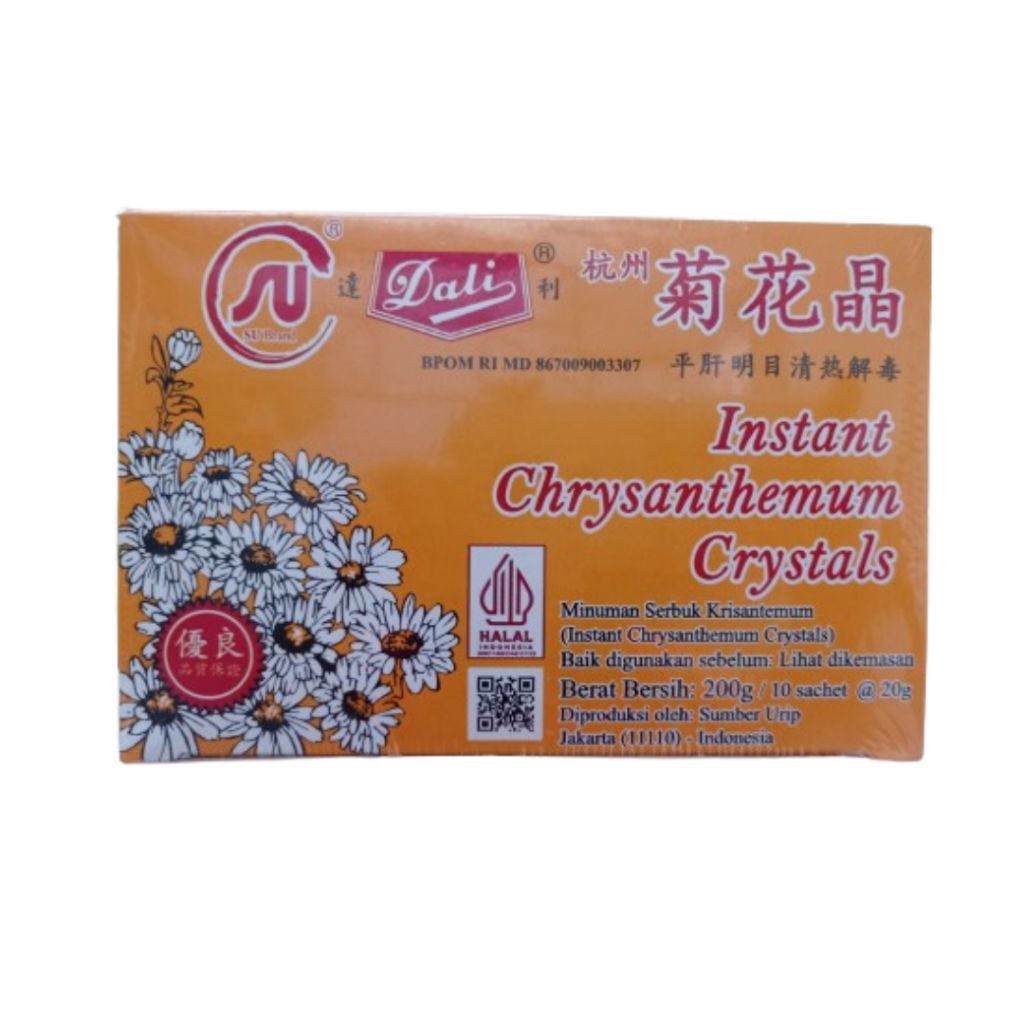 

Chrysanthemum Tea Crystals Dali @10 sachets x 20 gr