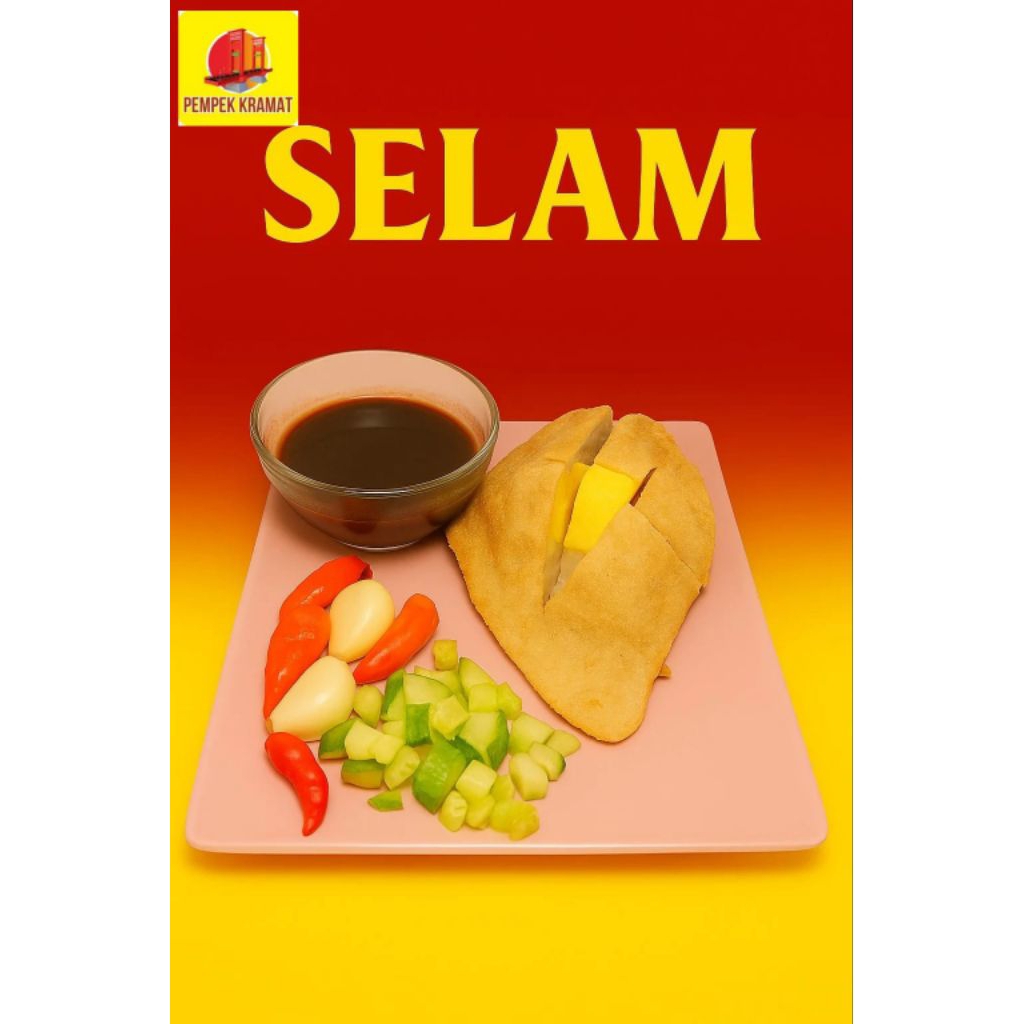 

Pempek kramat slam besar prozen palembang asli