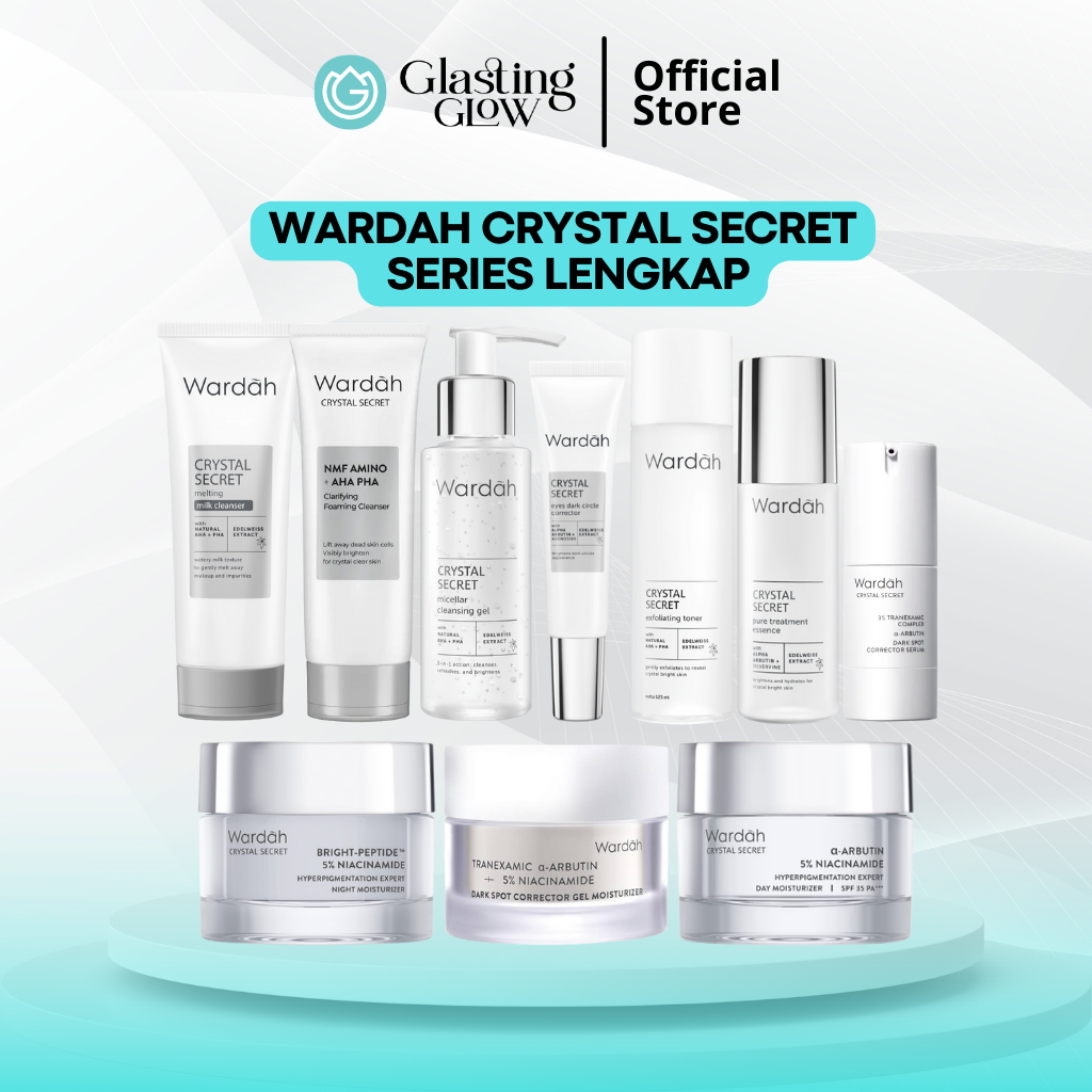 WARDAH Crystal Secret Series Lengkap - Skincare