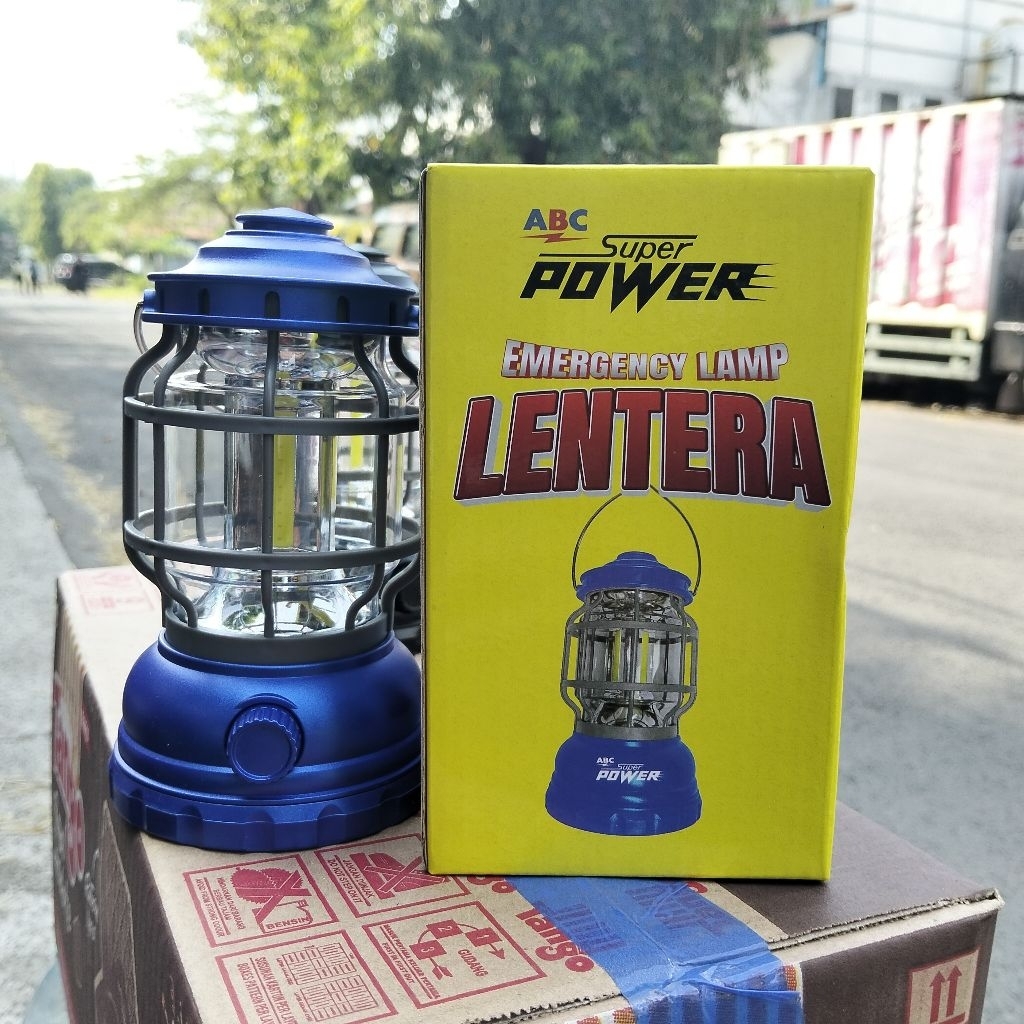 Lampu Lentera LED | Emergency Lamp | Lampu Camping | Lentera | By ABC Super power | Baterai AAA 3 pc