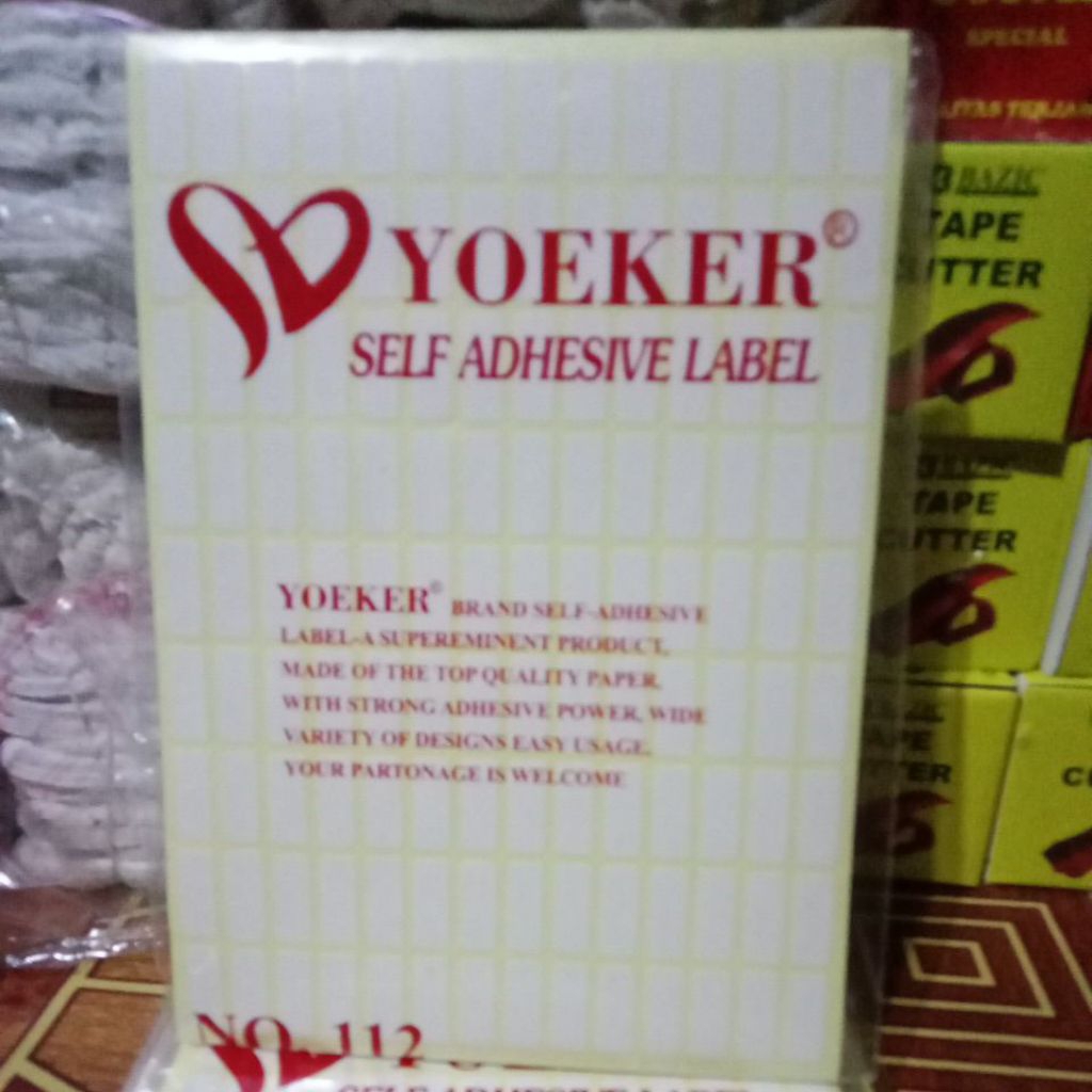 

STIKER LABEL HARGA 112/8mm×20mm