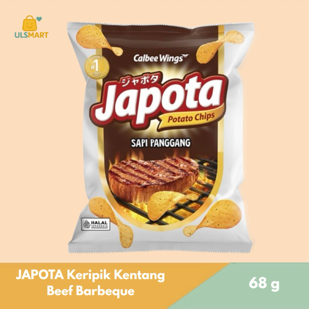 

JAPOTA Keripik Kentang Beef Barbeque 68 g