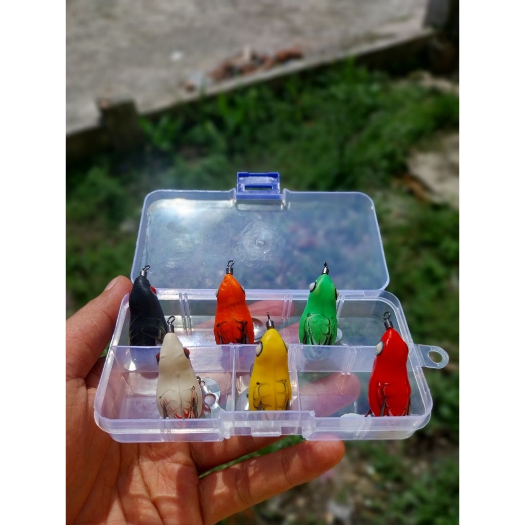PAKET HEMAT SOFROG MURAH SIZE 4CM isi 6