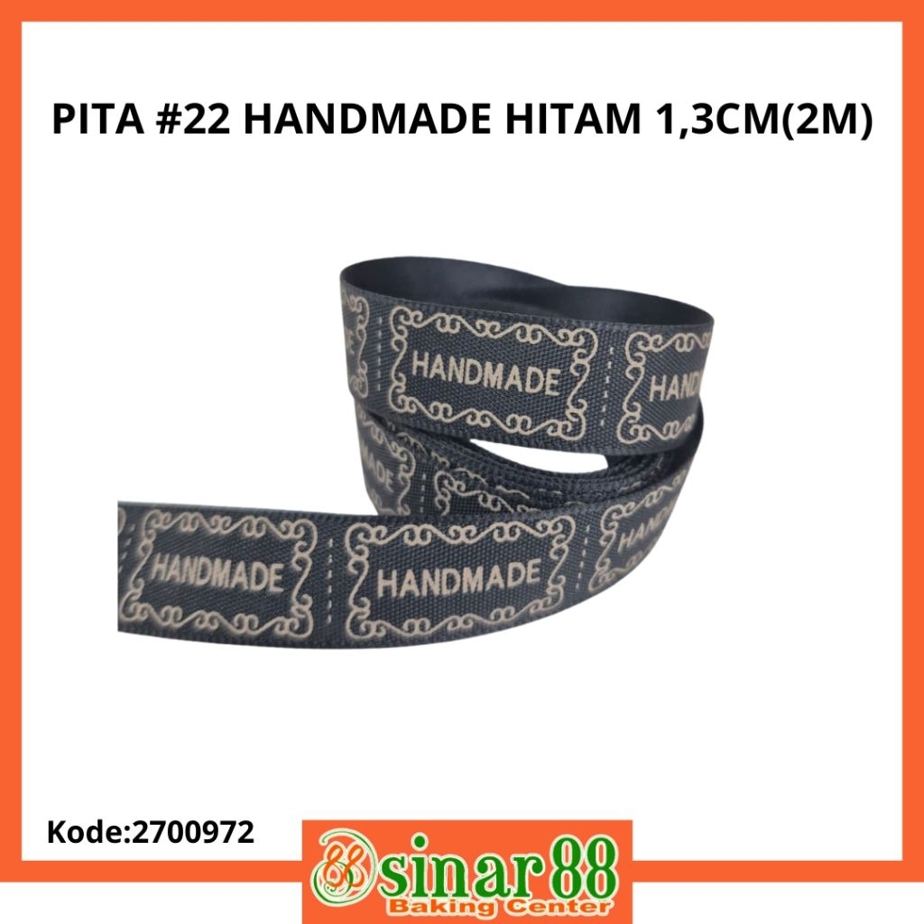 

PITA #22 HANDMADE HITAM 1,3 (2M)