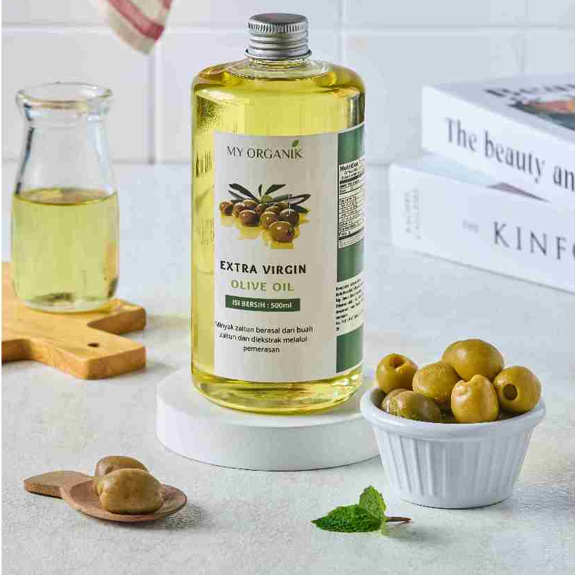 

My Organik Minyak Zaitun Extra Virgin Olive Oil Organic Premium Murni Asli 100% EVOO Kesehatan