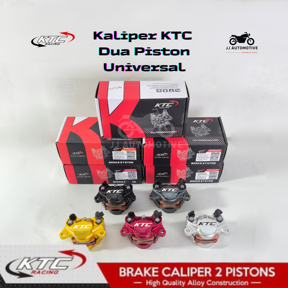 Kaliper KTC 2 Piston 2P CNC Anodized Universal Kaliper KTC Racing