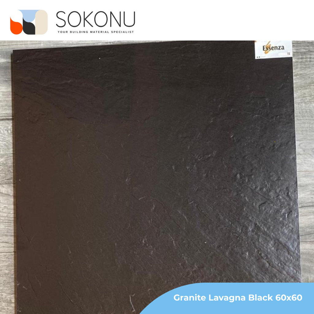 Granite Lavagna Black 60x60