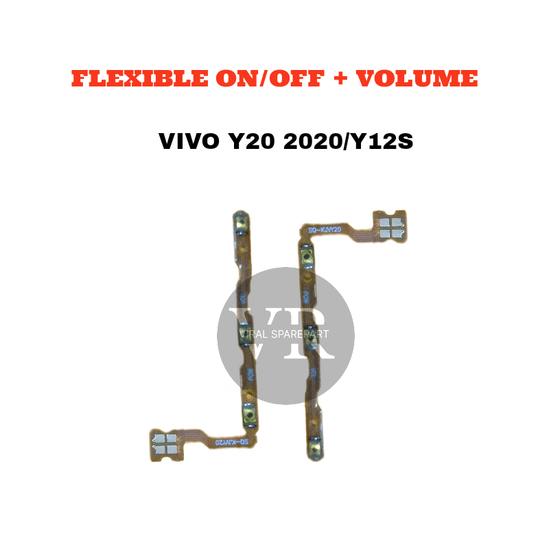 TOMBOL ON OFF / FLEXIBEL ON OFF DAN VOLUME VIVO Y20 2020/ Y12S