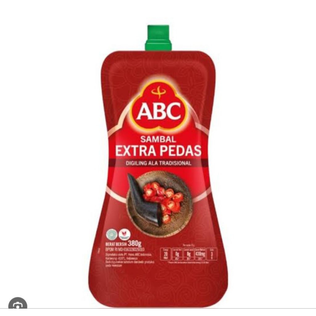 

Abc Sambal Extra Pedas 380gr Bogor