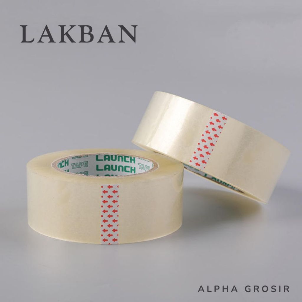 

Alpha Lakban Bening | Lakban Coklat Rabbit Tape 45mm x 90 yard