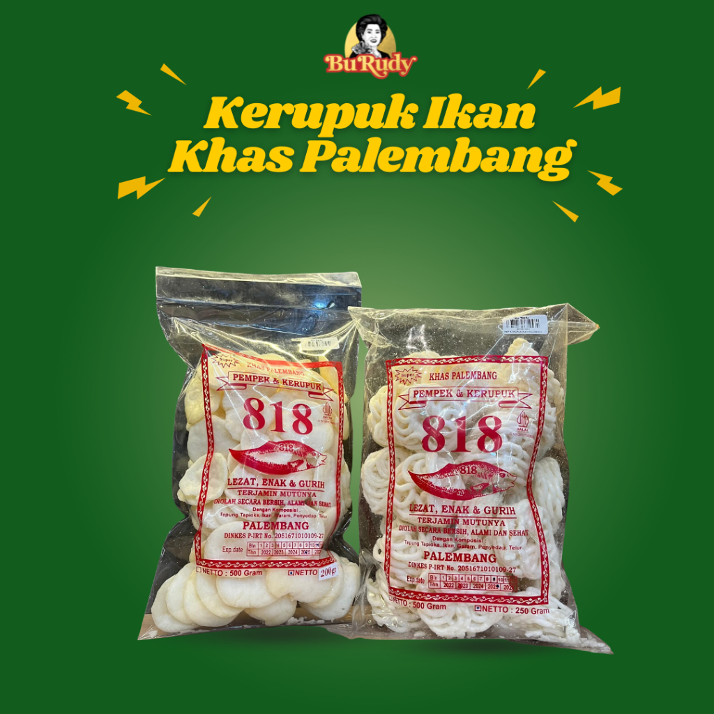 

KERUPUK IKAN KHAS PALEMBANG Renyah Gurih Asli Ikan Segar – Oleh-Oleh Khas Sumatera Selatan