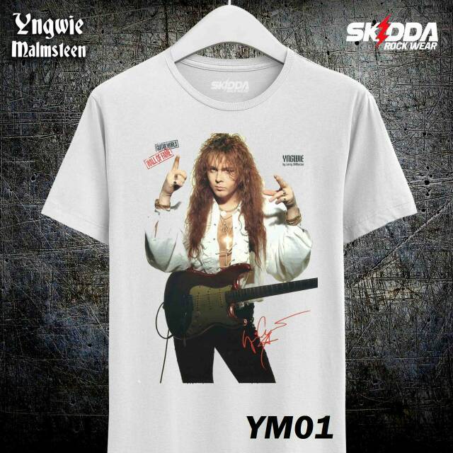 KAOS YNGWIE MALMSTEEN premium DTG printing