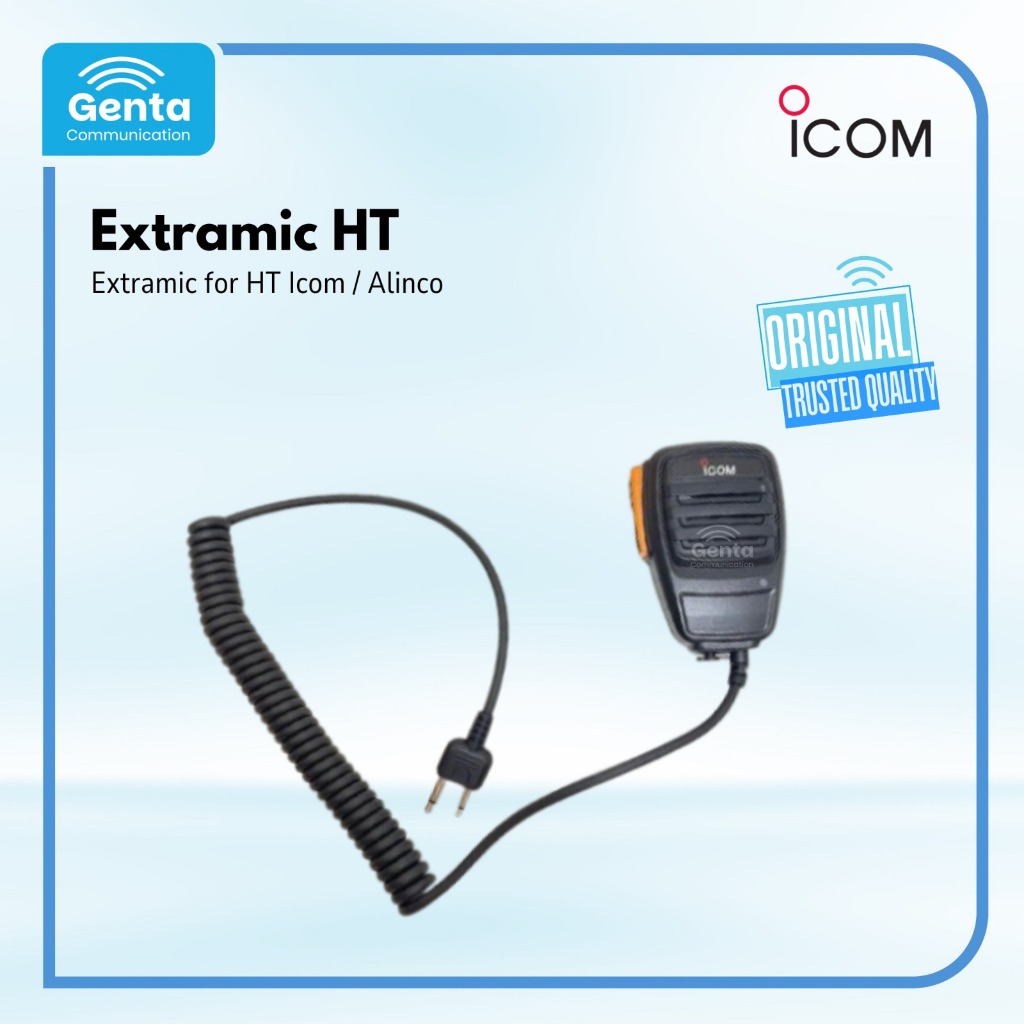 Mic HT Icom Alinco Microphone / Extra Mic HT BARU BAGUS TERMURAH