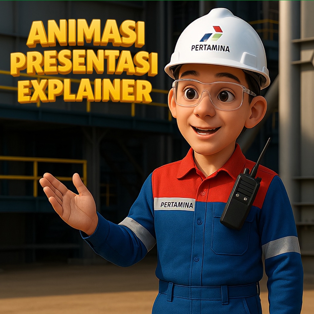 Jasa Video Animasi K3, Migas, Pendidikan, dll. | Video Animasi Explainer | Video Animasi Custom