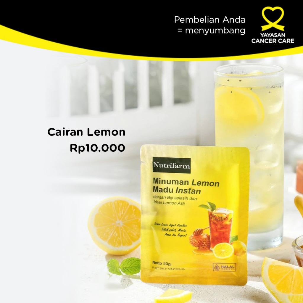 

Nutrifarm Minuman Lemon Madu Instan Lemon Cair
