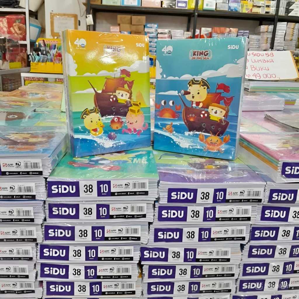 

SINAR DUNIA BUKU SIDU ISI 38 (10pcs)
