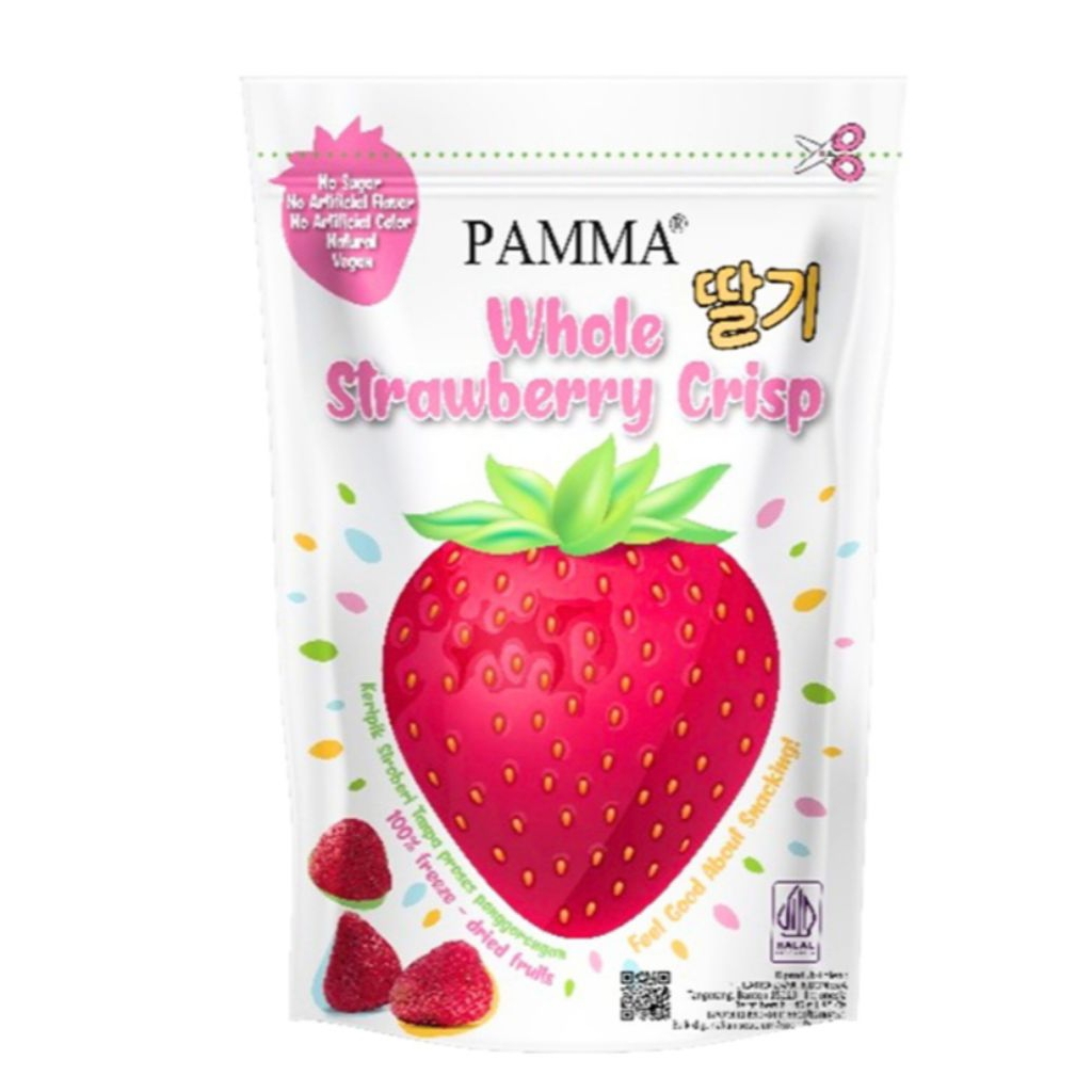 

Pamma Keripik Stroberi Pouch 45 g